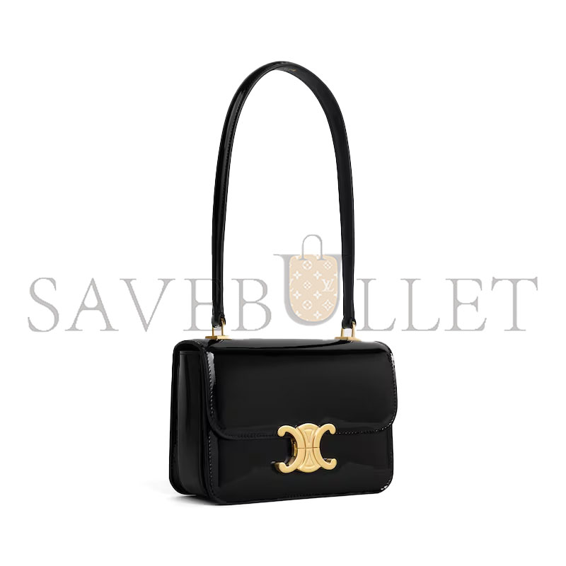 Ce1i*e teen garance patent leather handbag 118053fye.38no (18.5*13.5*7 cm)